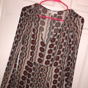 Short bell sleeve dress